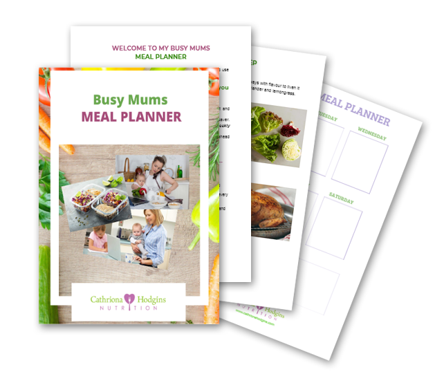 Busy Mums Meal Planner Cathriona Hodgins Nutrition